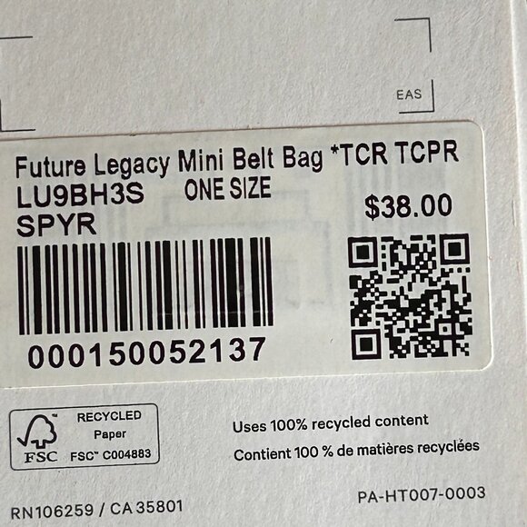 NEW. Lululemon Mini-Belt: Off White - Picture 7 of 12